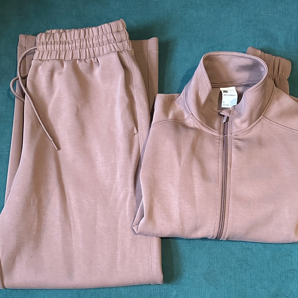 All in Motion Women's Wide Leg Pants & matching jacket